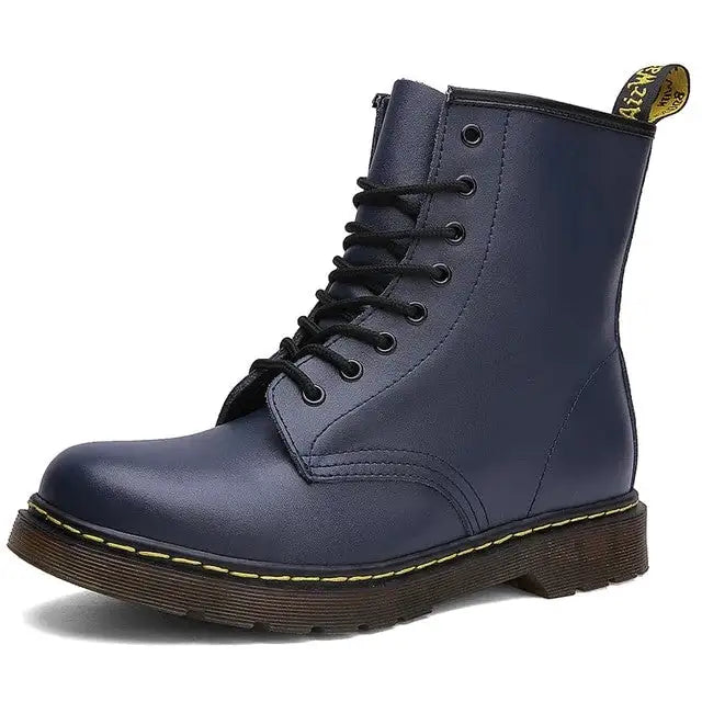 Leather Boots with Thick Soles - # GIAA73410002