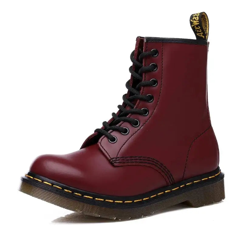 Leather Boots with Thick Soles - # GIAA73410002