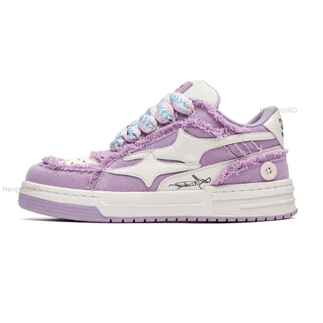 Leather Sneakers Casual Shoes - # BOAA73510010