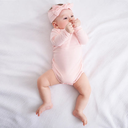 Bamboo Baby Bodysuit in Mary Rose