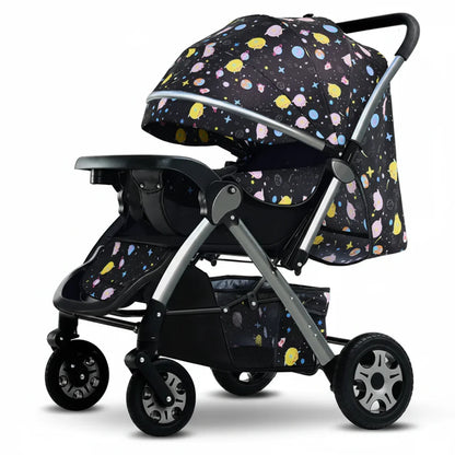 Lightweight Convertible Baby Stroller with One-Click Fold - # BAGEG11010011