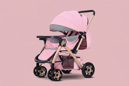 Lightweight Convertible Baby Stroller with One-Click Fold - # BAGEG11010011