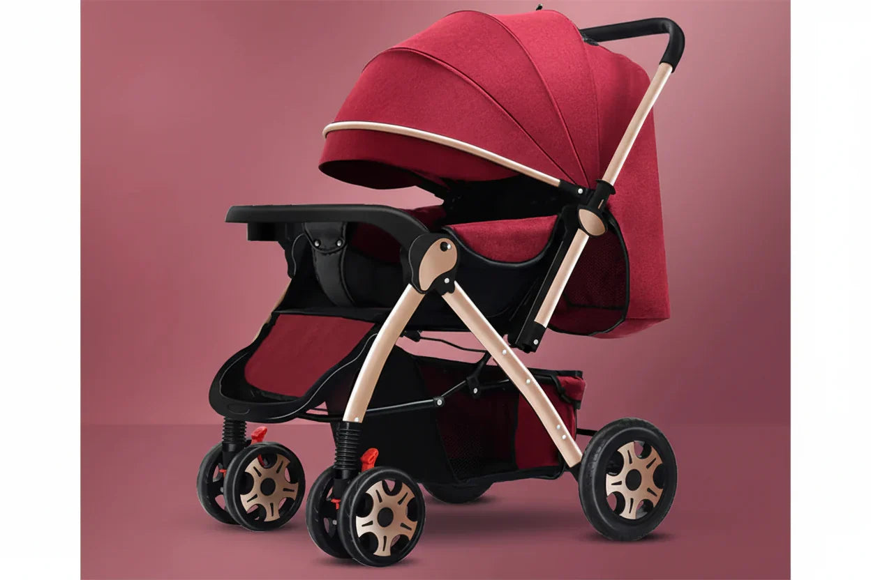 Lightweight Convertible Baby Stroller with One-Click Fold - # BAGEG11010011