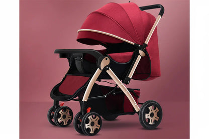 Lightweight Convertible Baby Stroller with One-Click Fold - # BAGEG11010011