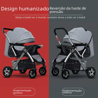 Lightweight Convertible Baby Stroller with One-Click Fold - # BAGEG11010011