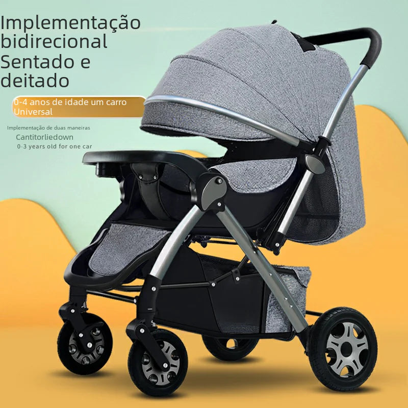 Lightweight Convertible Baby Stroller with One-Click Fold - # BAGEG11010011