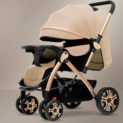 Lightweight Convertible Baby Stroller with One-Click Fold - # BAGEG11010011
