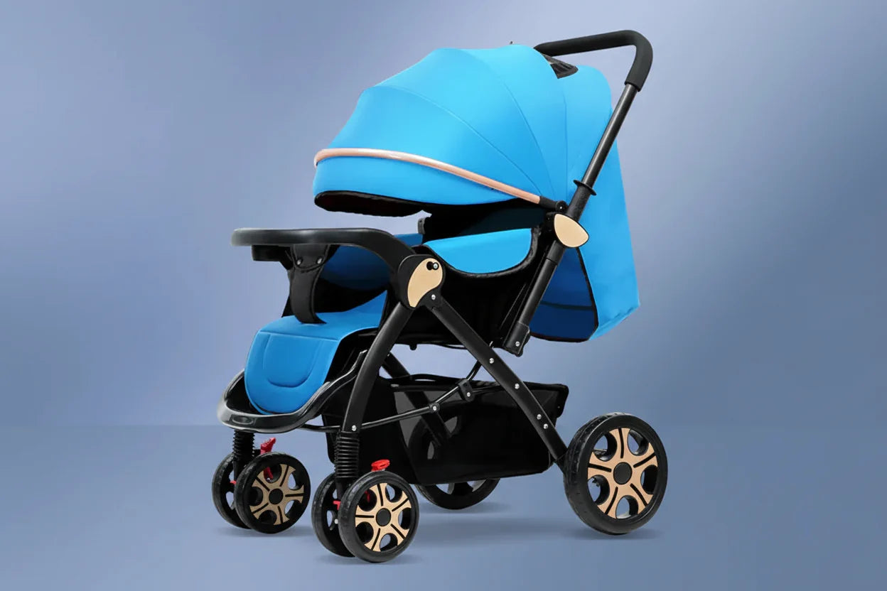 Lightweight Convertible Baby Stroller with One-Click Fold - # BAGEG11010011