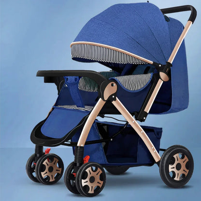 Lightweight Convertible Baby Stroller with One-Click Fold - # BAGEG11010011