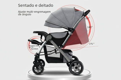 Lightweight Convertible Baby Stroller with One-Click Fold - # BAGEG11010011