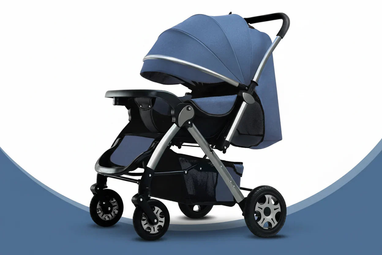 Lightweight Convertible Baby Stroller with One-Click Fold - # BAGEG11010011