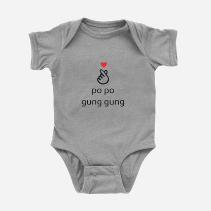 I Love Grandma & Grandpa Cantonese Onesie (Maternal)