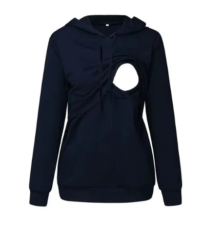 Maternity Nursing Hoodie Sweatshirt - # NURSGA11110107