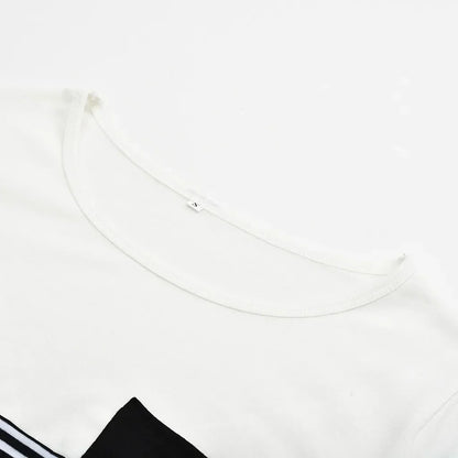 Maternity Nursing T-Shirt with Stitching and Long Sleeves - # NURSGA11110102