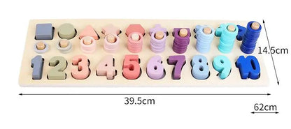 Math Wooden Board - # BOT&G512710001