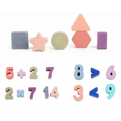 Math Wooden Board - # BOT&G512710001