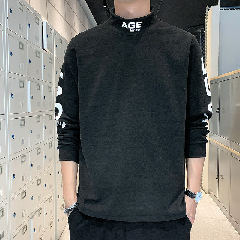 Men's Loose Long-Sleeve Round Neck Sweater - # BOAA13510047