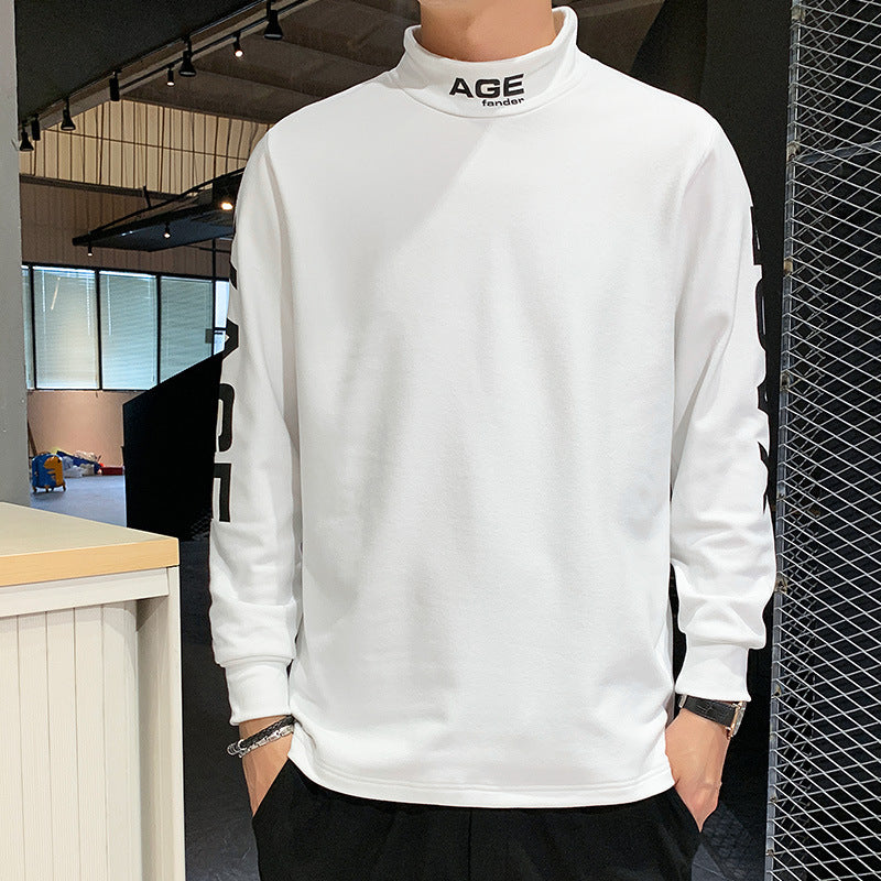 Men's Loose Long-Sleeve Round Neck Sweater - # BOAA13510047
