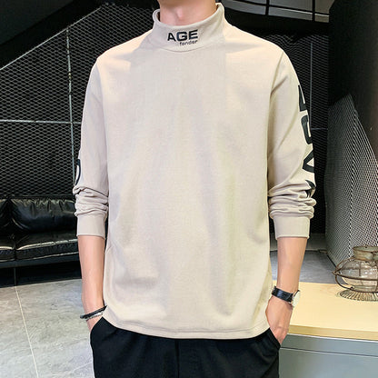 Men's Loose Long-Sleeve Round Neck Sweater - # BOAA13510047