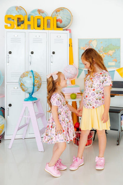 Playground Princess S/S Ruffle Pocket Tee