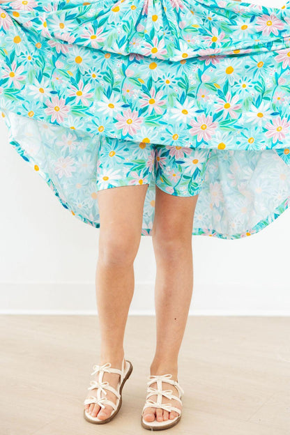 Preppy Daisies S/S Pocket Twirl Dress