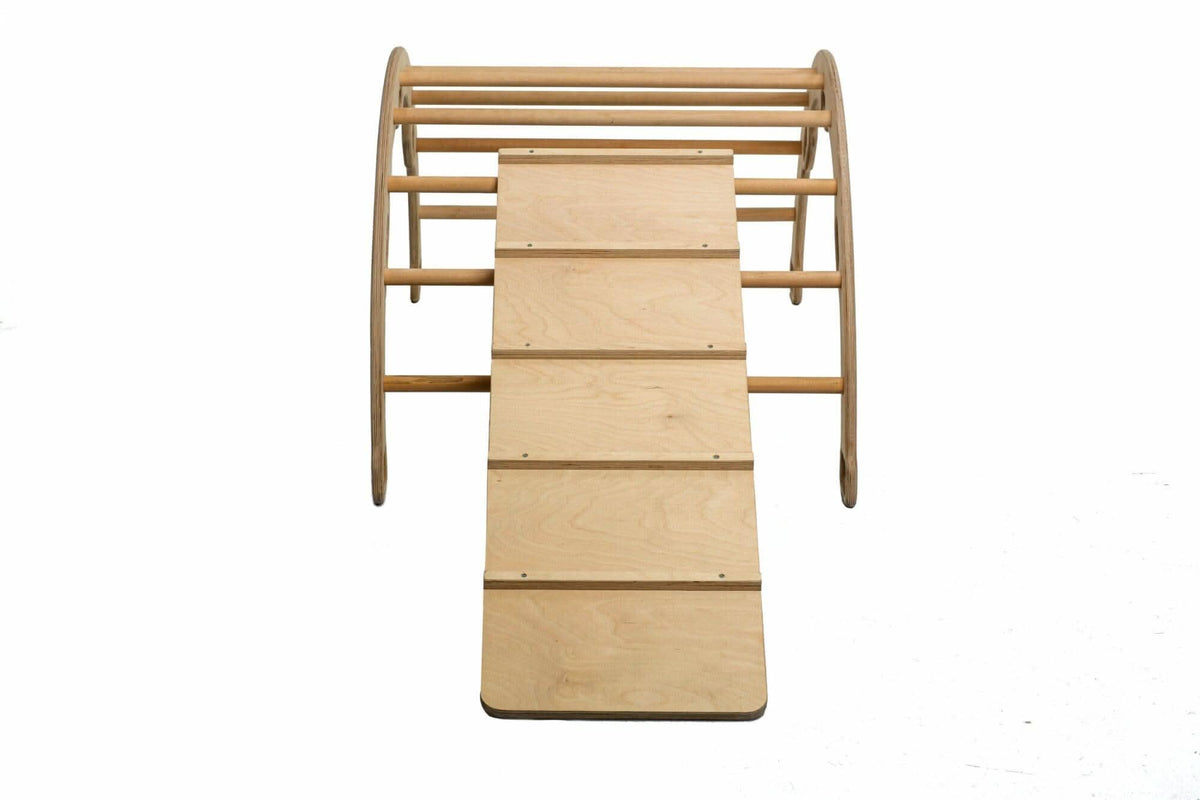 Montessori Arch Rocker with Ramp and Pillow-3