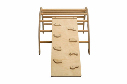 Montessori Arch Rocker with Ramp and Pillow-4