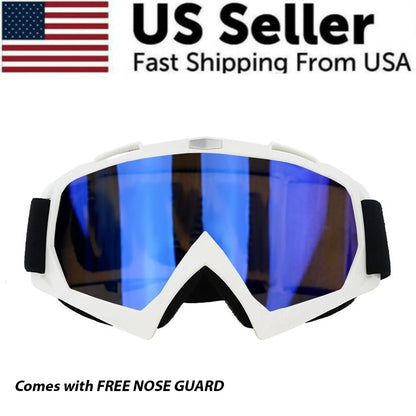 Motocross Goggles | Racing Off-Road | Dirt Bike | ATV | UTV | BMX | MX | XC | Motorcycle Eyewear - # BOAA221810001