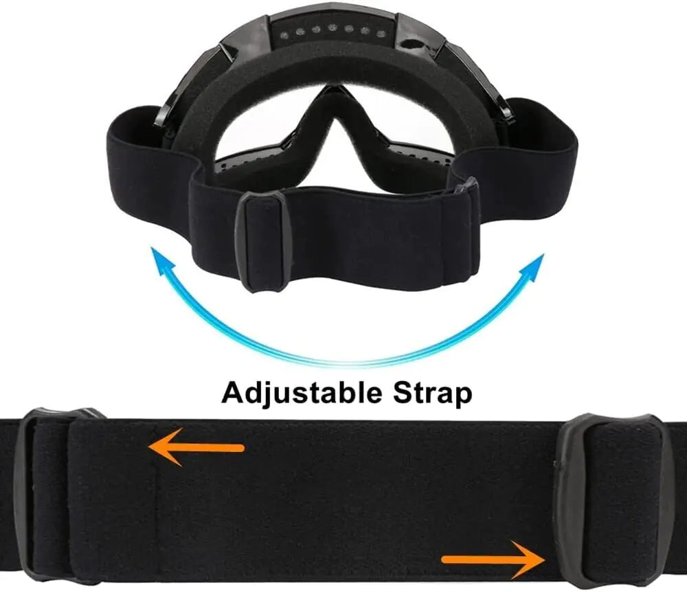 Motocross Goggles | Racing Off-Road | Dirt Bike | ATV | UTV | BMX | MX | XC | Motorcycle Eyewear - # BOAA221810001