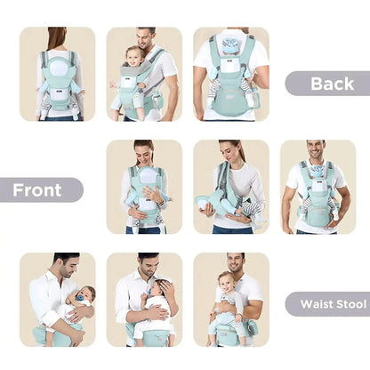 Multifunctional Ergonomic Baby Carrier - # BAGEG1710007