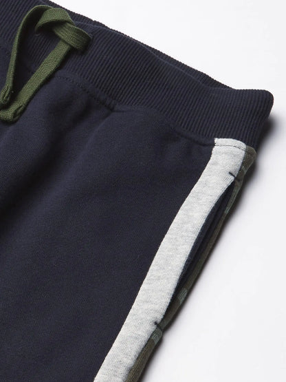 Nautica Boys' Basic Fleece Jogger Sweatpants, Elastic Waistband with Drawstring Closure, Super Soft Cotton-Blend 10-12 Navy Blue - # BOAA12410002