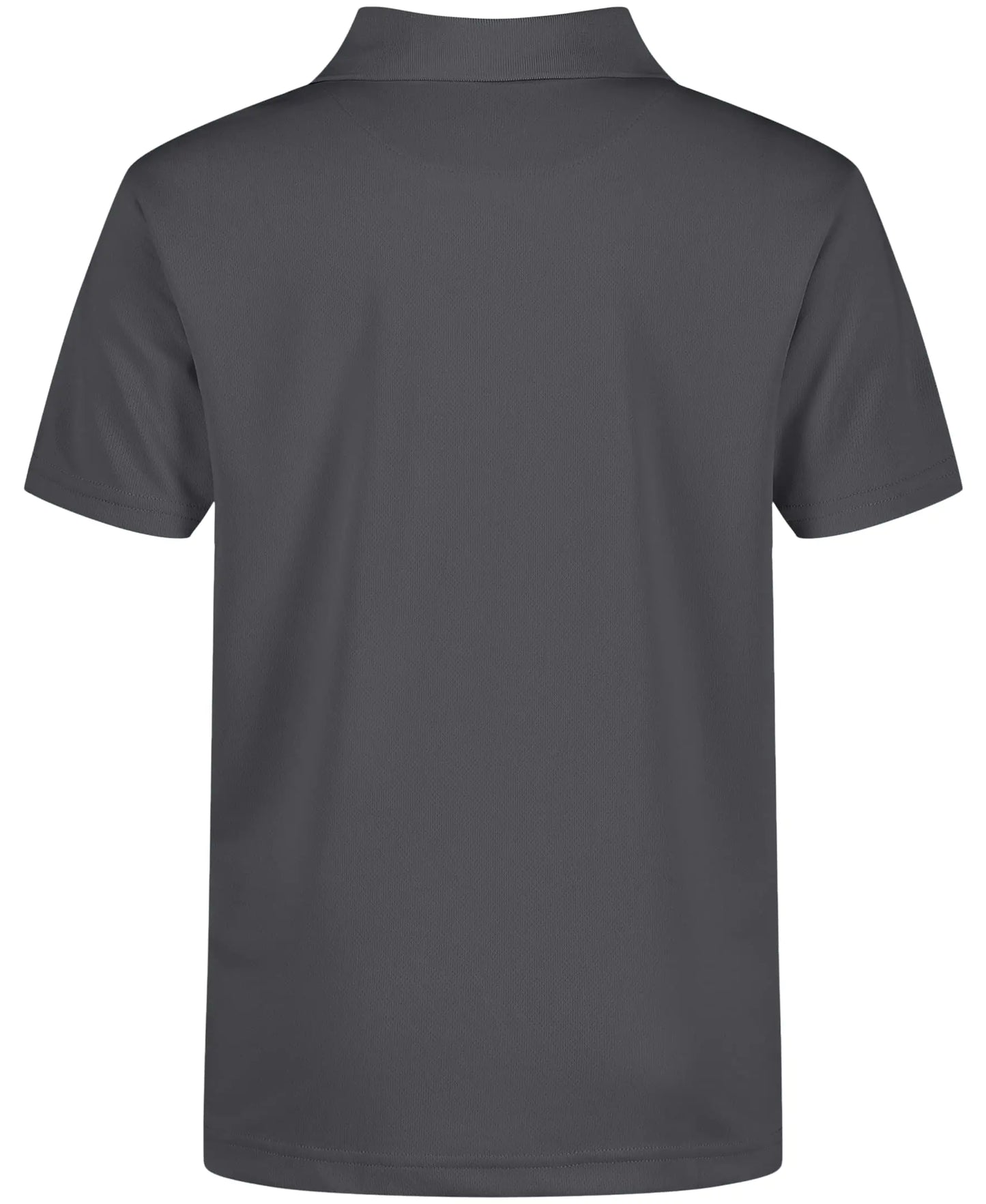 Nautica Boys' School Uniform Short Sleeve Polo Shirt, Button Closure, Moisture Wicking Performance Material 8 Dark Charcoal - # BOAA11510002
