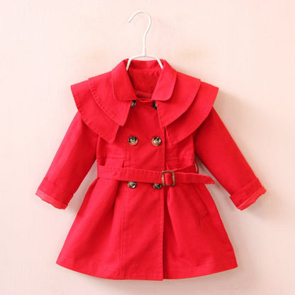 New Cotton Windbreaker for Girls in Spring and Autumn - # GIAA21210017 & BAAA61110009