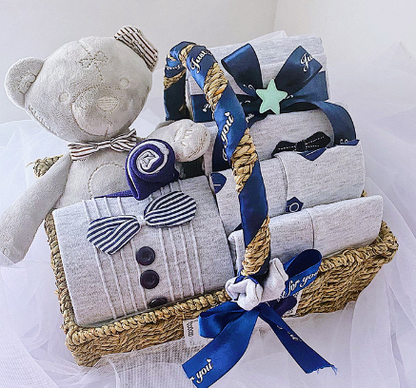 Newborn Baby Clothing Set | Gift Box | One Set - # BANB11110007