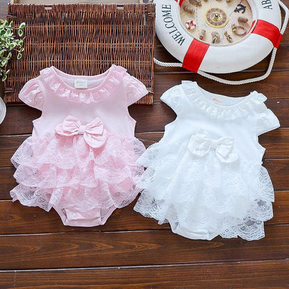 Newborn Baby Cotton Full Moon Dress and Skirt - # BAAA51110019