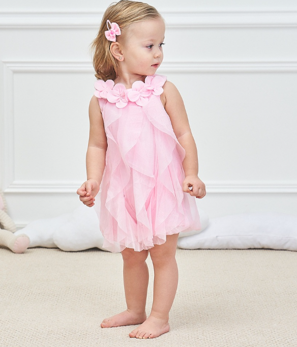 Newborn Baby Dress | Female Ha-Dress | One Piece - # BAAA51110010