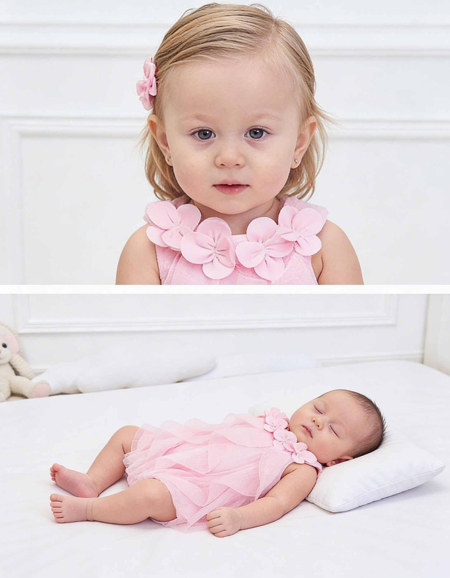 Newborn Baby Dress | Female Ha-Dress | One Piece - # BAAA51110010