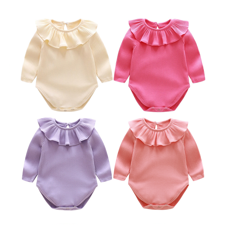 Newborn Baby Girl Romper | With Candy Ruffles | Outfit - # BAAA21110038