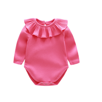 Newborn Baby Girl Romper | With Candy Ruffles | Outfit - # BAAA21110038
