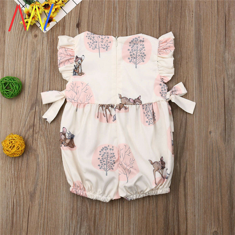 Newborn Baby Girls' Romper | Jumpsuit Clothes - # BAAA21110051