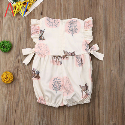 Newborn Baby Girls' Romper | Jumpsuit Clothes - # BAAA21110051