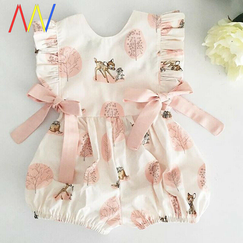 Newborn Baby Girls' Romper | Jumpsuit Clothes - # BAAA21110051