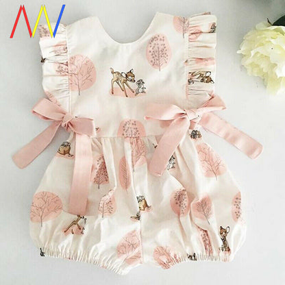 Newborn Baby Girls' Romper | Jumpsuit Clothes - # BAAA21110051