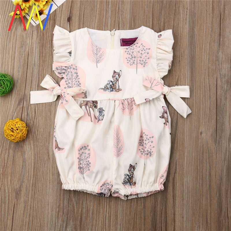 Newborn Baby Girls' Romper | Jumpsuit Clothes - # BAAA21110051