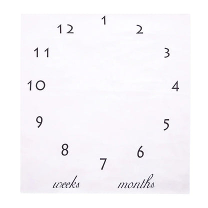 Newborn Baby Milestone Photography Blanket - # BAGE41110002