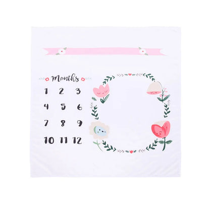 Newborn Baby Milestone Photography Blanket - # BAGE41110002