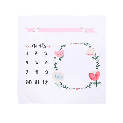 Newborn Baby Milestone Photography Blanket - # BAGE41110002