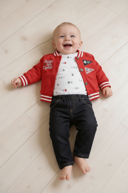 Newborn Fleece Hooded Jacket and Romper Set | 24 different models - # BAAA51210041