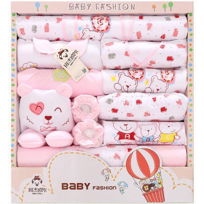 Newborn Gift Set with 18 Cotton Baby Clothes - # BANB11110009