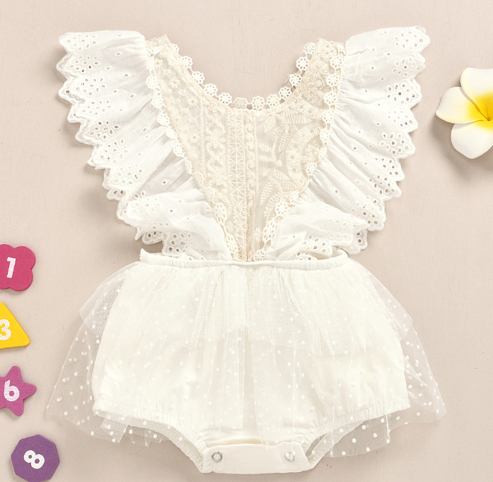 Newborn Girl Jumpsuit Romper | Outfit - # BAAA21110039